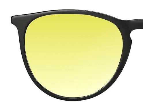 Yellow Tinted Color Power Lenses