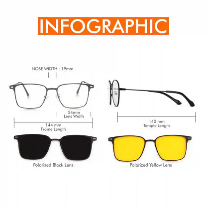 TAGHills Klik – Square 1905 C1-Gunmetal