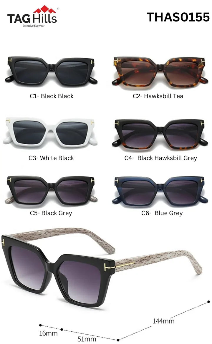Atlas Zenith Black Black sunglasses by TAGHills